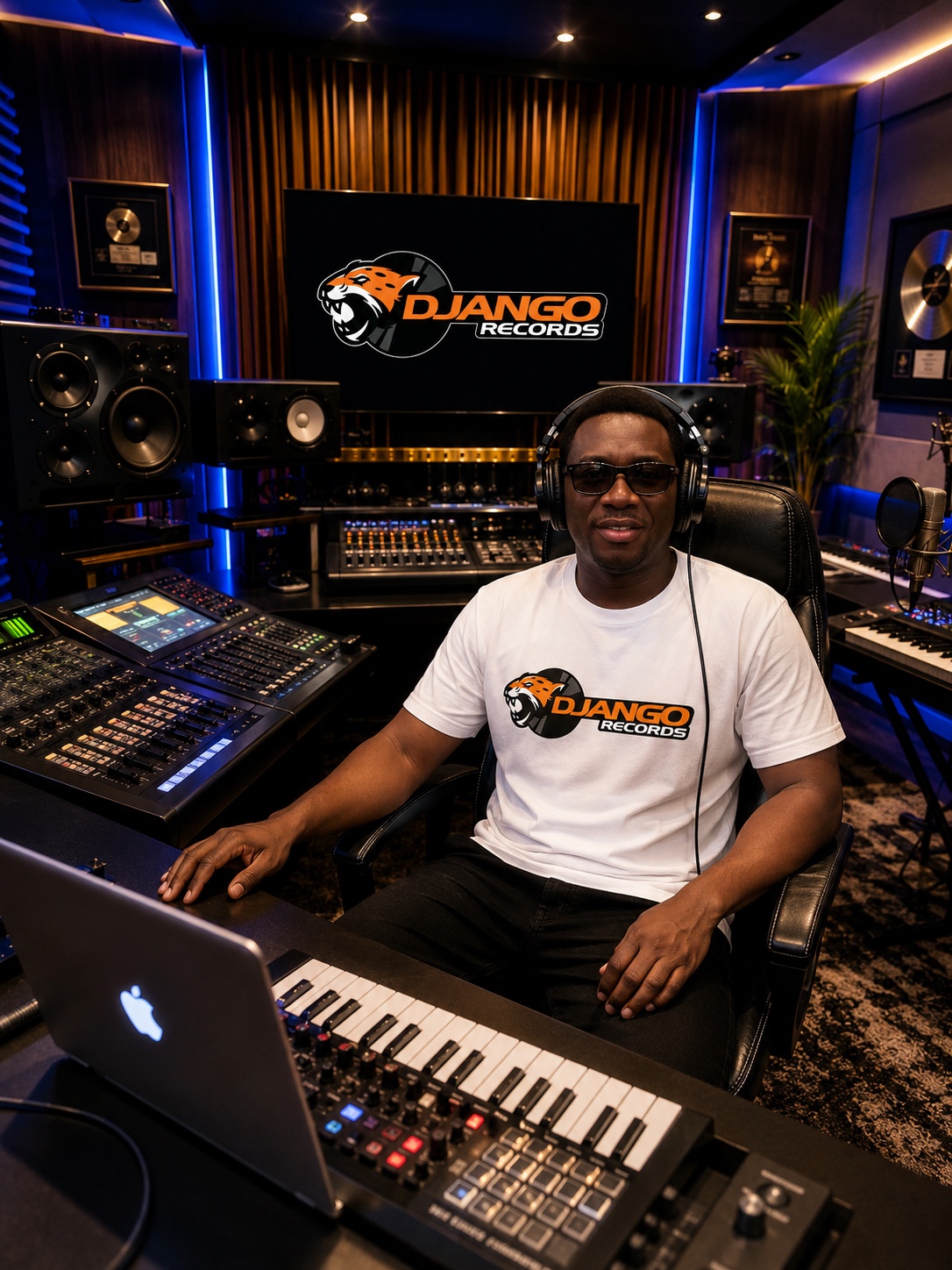 Django Records music studio